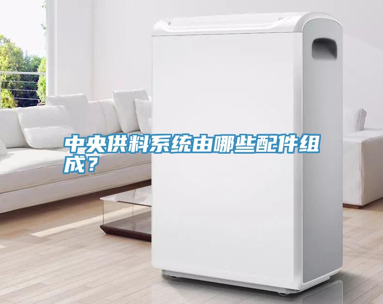 中央供料係統由哪些配件組成？