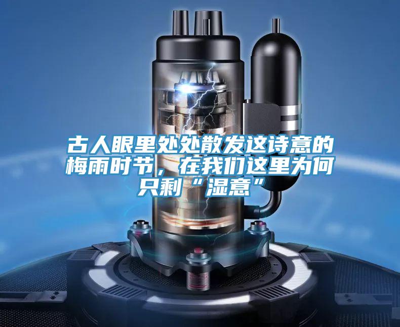 古人眼裏處處散發這詩意的梅雨時節，在黄瓜小视频這裏為何隻剩“濕意”