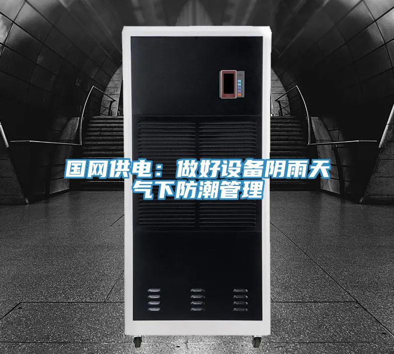 國網供電：做好設備陰雨天氣下防潮管理