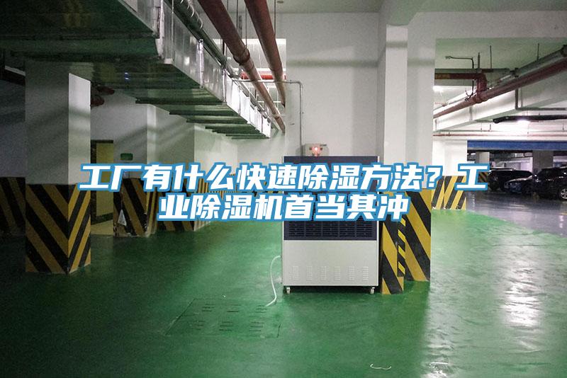 工廠有什麽快速除濕方法？工業黄瓜视频在线播放首當其衝