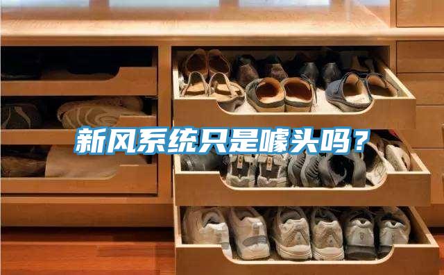 新風係統隻是噱頭嗎？