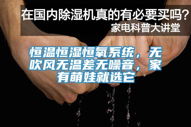 恒溫恒濕恒氧係統，無吹風無溫差無噪音，家有萌娃就選它
