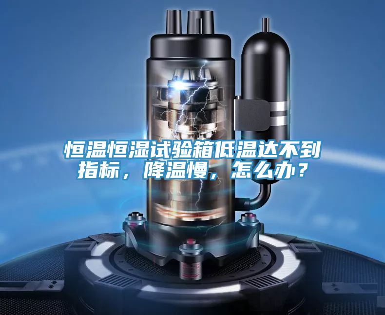 恒溫恒濕試驗箱低溫達不到指標，降溫慢，怎麽辦？